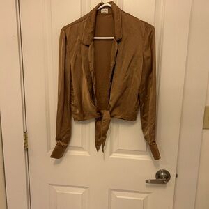 Wilfred Classic Tan Blouse